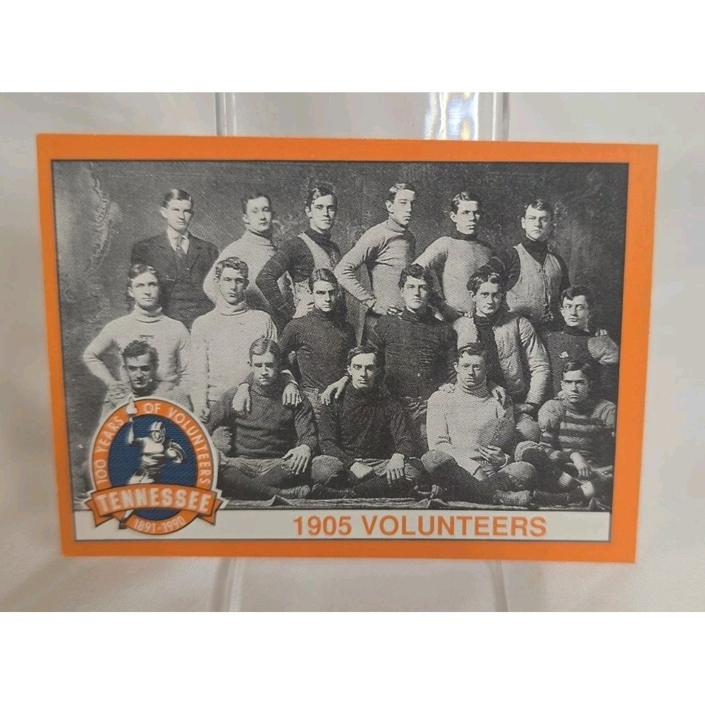 1990 100 Years of Tennessee Volunteers - 1905 Team Picture #207 Trading Card